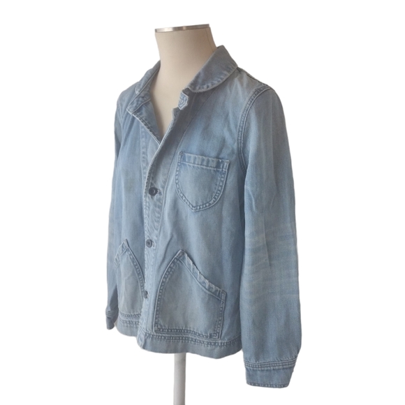 Madewell Joshua Tree Jean Jacket in Medium // Distressed - Picture 2 of 7